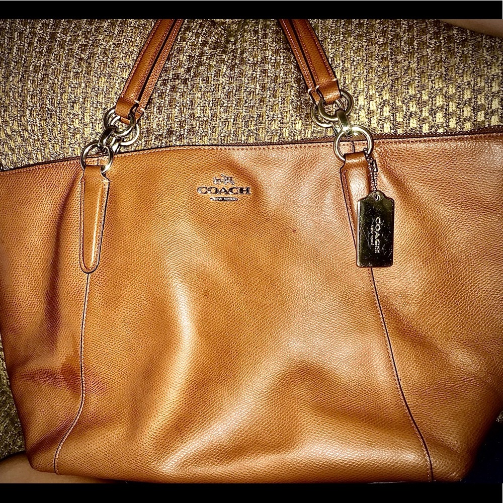 Coach Gold Trim Handbag